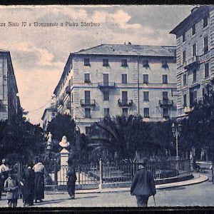 ab6942 -  CARTOLINA  D'EPOCA - Savona Città - Piazza Sisto IV  1921