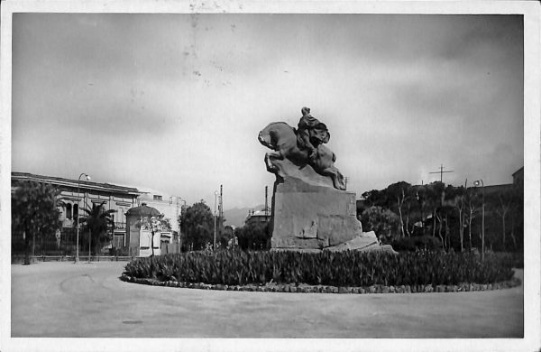 ab6944 -  CARTOLINA  D'EPOCA - Savona Città - Monumento a Garibaldi 1933
