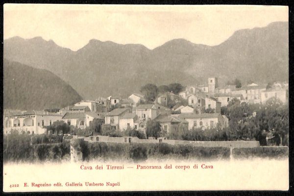 ab8242 - CARTOLINA  D'EPOCA - Napoli  Provincia  - CAVA DEI TIRRENI