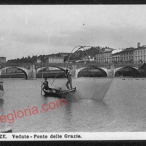 ae7416 - CARTOLINA D'EPOCA - Firenze Città - Ponte delle Grazie