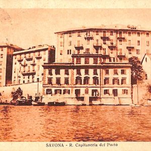 ab6948 -  CARTOLINA  D'EPOCA - Savona Città - R. Capitaneria del Porto