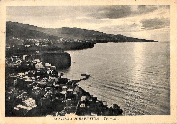 ab8245 - CARTOLINA  D'EPOCA - Napoli  Provincia  - COSTIERA  SORRENTINA