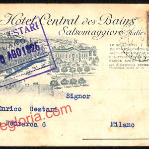 ah5746 - STORIA POSTALE - Parma Provincia - Salsomaggiore