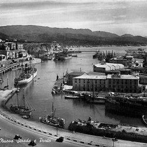 ab6949 -  CARTOLINA  D'EPOCA - Savona Città - Nuova Strada e Porto