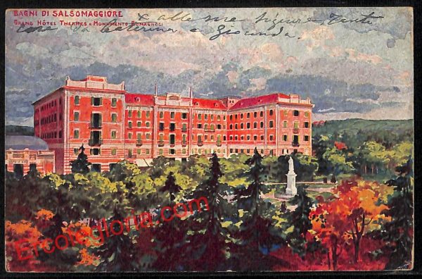 ah5751 - CARTOLINA  D'EPOCA - Parma Provincia - Salsomaggiore