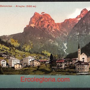 ae1079 - CARTOLINA  D'EPOCA - Belluno Provincia - Alleghe