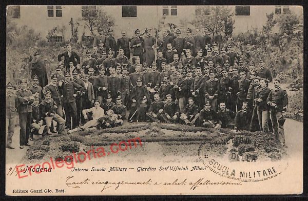 ag9449 - CARTOLINA D'EPOCA - Modena Città - Scuola Militare