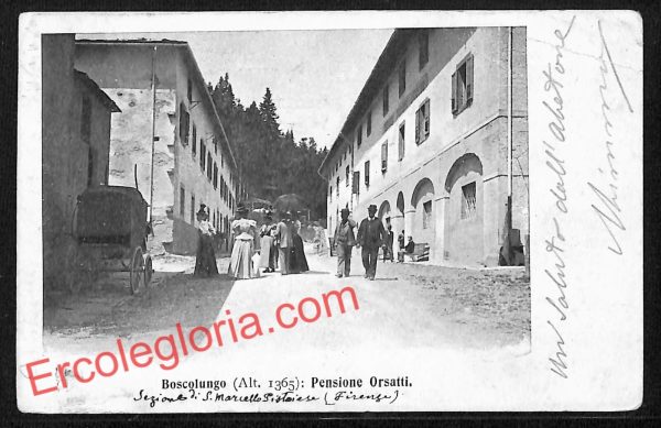 ah8136 - CARTOLINA D'EPOCA - Pistoia Provincia - Boscolungo Abetone