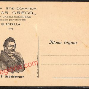 ag9468 - STORIA POSTALE - Modena - Società Stenografica ''Oscar Greco''