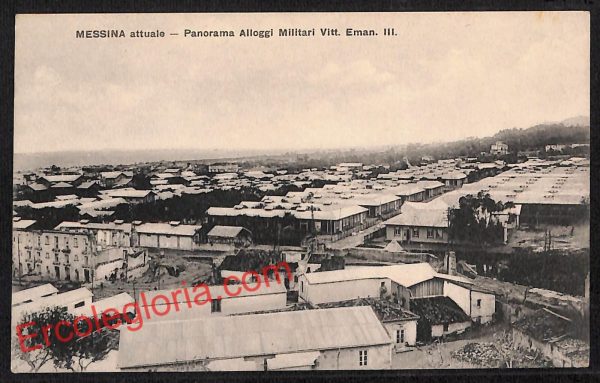 ag8602 - CARTOLINA D'EPOCA - Messina Città - Panorama