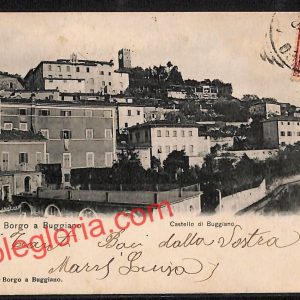 ah8139 - CARTOLINA D'EPOCA - Pistoia Provincia - Borgo a Buggiano