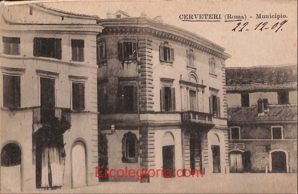 ad8163 - CARTOLINA D'EPOCA - Roma Provincia - Cerveteri 1909
