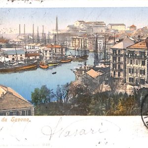 ab7013  -  CARTOLINA  D'EPOCA - Savona Città