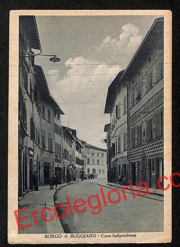 ah8144 - CARTOLINA D'EPOCA - Pistoia Provincia - Borgo a Buggiano