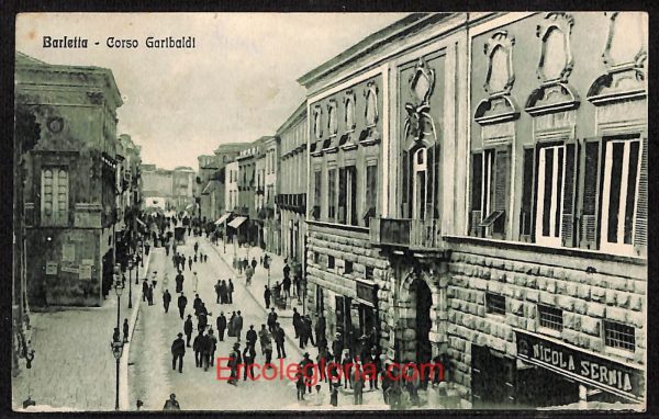 ae0919 - CARTOLINA  D'EPOCA - BAT Provincia - Barletta
