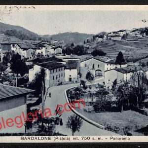 ah8149 - CARTOLINA D'EPOCA - Pistoia Provincia - Bardalone