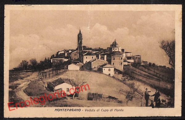 ai7530 - CARTOLINA D' EPOCA - Teramo Provincia - Montepagano