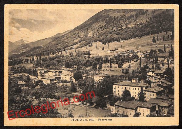 ai7214 - CARTOLINA D' EPOCA - Sondrio Provincia - Teglio