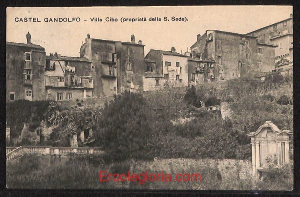 ad8181 - CARTOLINA D'EPOCA - Roma Provincia - Castel Gandolfo  1912