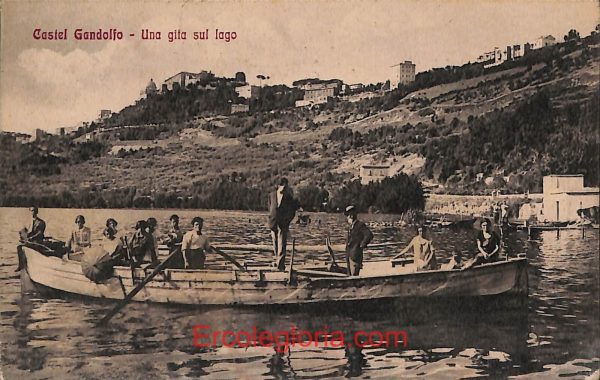 ad8182 - CARTOLINA D'EPOCA - Roma Provincia - Castel Gandolfo