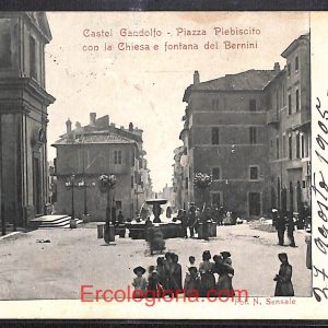 ad8188 - CARTOLINA D'EPOCA - Roma Provincia - Castel Gandolfo  1905
