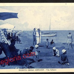 ai7552 - CARTOLINA D' EPOCA - Teramo Provincia - Roseto degli Abruzzi