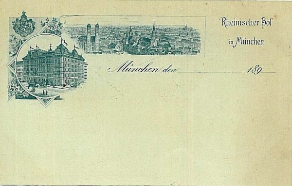 11782 - Ansichtskarten VINTAGE POSTCARD: GERMANY Deutschland - MUNCHEN Gruss Aus
