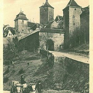 11834 - Ansichtskarten VINTAGE POSTCARD: GERMANY Deutschland - ROTHENBURG