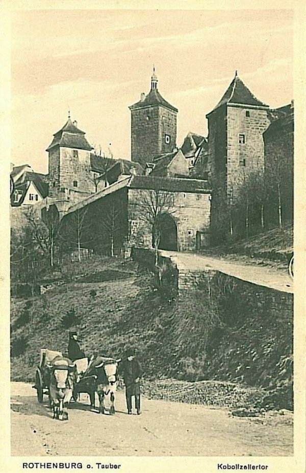 11834 - Ansichtskarten VINTAGE POSTCARD: GERMANY Deutschland - ROTHENBURG