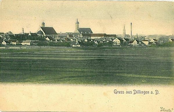 11824 - Ansichtskarten VINTAGE POSTCARD: GERMANY Deutschland - DILLINGEN Gruss