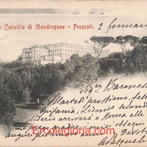 ad8272 - CARTOLINA D'EPOCA - Roma Provincia - Frascati  1903