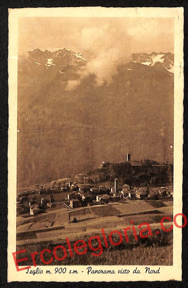 ai7216 - CARTOLINA D' EPOCA - Sondrio Provincia - Teglio