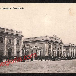 ai0822- CARTOLINA D'EPOCA - Rimini Città - Stazione Ferroviaria