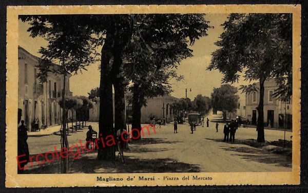 ag5503 - CARTOLINA D'EPOCA - L'Aquila Provincia - Magliano de' Marsi