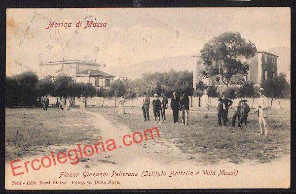 ag8052 - CARTOLINA D'EPOCA - Massa Carrara Provincia - Marina di Massa