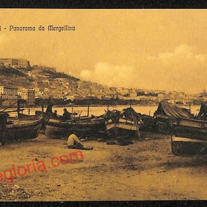 ag9871 - CARTOLINE D'EPOCA - Napoli Citta - Panorama da Mergellina