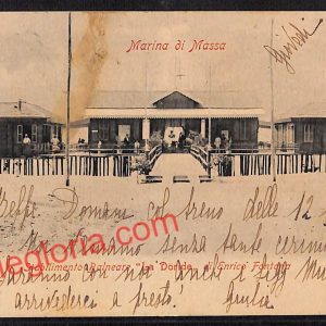 ag8053 - CARTOLINA D'EPOCA - Massa Carrara Provincia - Marina di Massa