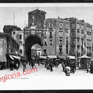 ag9875 - CARTOLINE D'EPOCA - Napoli Citta - Porta Capuana