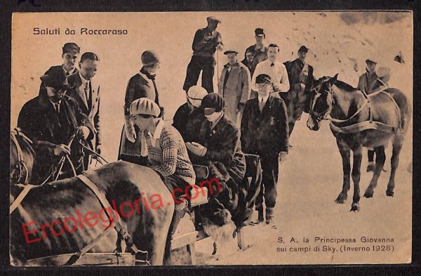 ag5515 - CARTOLINA D'EPOCA - L'Aquila Provincia - Roccaraso  1930