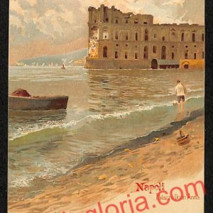 ag9878 - CARTOLINE D'EPOCA - Napoli Citta - Palazzo Donn' Anna