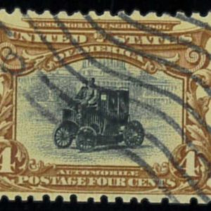 P4383 C - USA , ELECTRICAL CAR, YVERT 140 , USED, NICE CENTERING