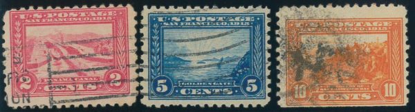 P4384 A - USA ,  1912-1915 , SAN FRANCISCO PERF. 10 , USED