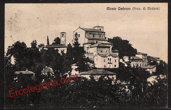 ag9501 - CARTOLINA D'EPOCA - Modena Provincia - Monte Ombraro