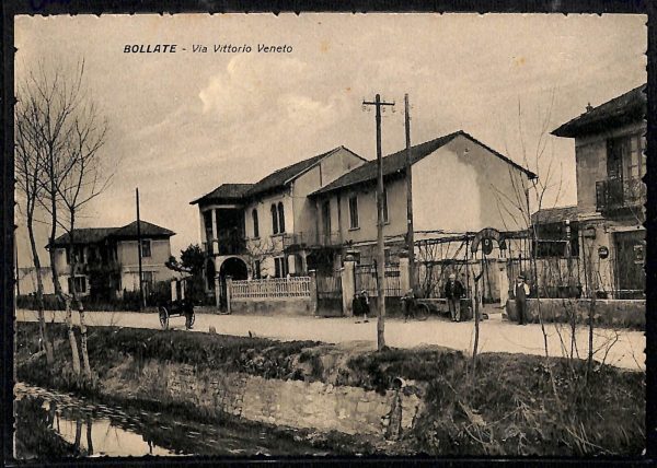 ac3942 - CARTOLINA D'EPOCA - Milano Provincia - BOLLATE