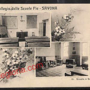 ai4937 - CARTOLINA D'EPOCA - Savona Città - Real Collegio delle Scuole Pie