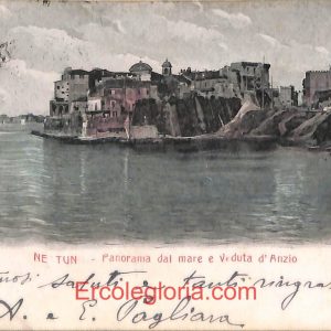 ad8427 - CARTOLINA D'EPOCA - Roma Provincia - Nettuno  1904