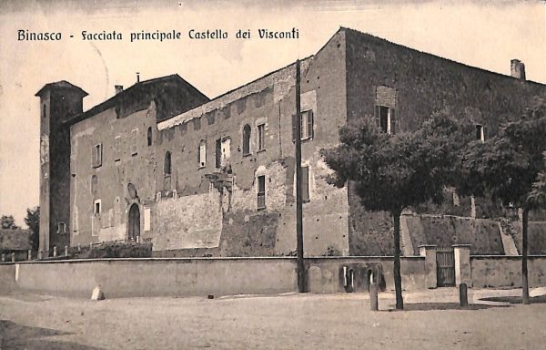 ac3950 - CARTOLINA D'EPOCA - Milano Provincia - BINASCO  1914