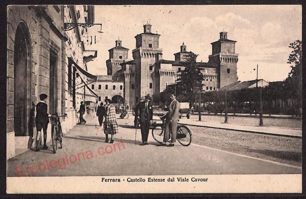 ae6064 - CARTOLINA D'EPOCA - Ferrara Città - Castello Estense