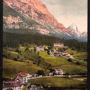 ae1149 - CARTOLINA  D'EPOCA - Belluno Provincia - Cortina d' Ampezzo
