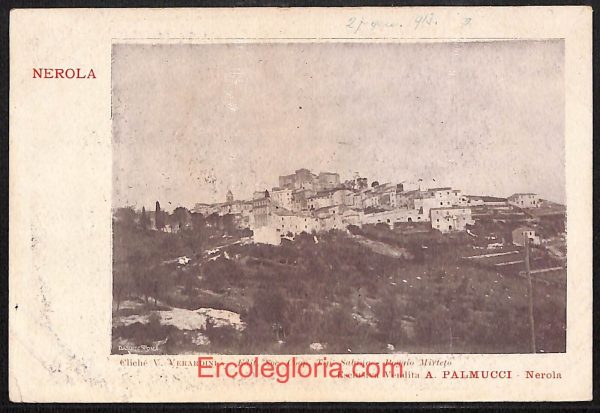ad8454 - CARTOLINA D'EPOCA - Roma Provincia - Nerola